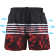 Bavbukwu Men's Striped Print Swim Trunks - 5-Inch Casual Board Shorts for Vacation, Plus Size, Trendy Summer Beachwear Bavbukwu Men's Striped Print Swim Trunks - 5-Inch Casual Board Shorts for Vacation, Plus Size, Trendy Summer Beachwear
