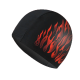 Bavbukwu Men's Flame Print Swim Cap - Ear-Covering Quick-Dry Nylon for Swimming Training & Pool, Trendy Adult Sport Gear Bavbukwu Men's Flame Print Swim Cap - Ear-Covering Quick-Dry Nylon for Swimming Training & Pool, Trendy Adult Sport Gear